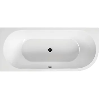 Vana Santech ASYMETRICKÁ VANA GEMINI, levá 170x75 cm SAGEM170L + dárek nohy k vaně Santech ZDARMA