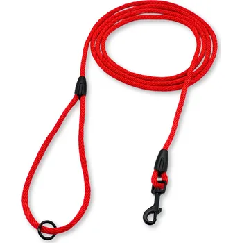 Vodítko pro psa PafDog® Klasické vodítko s poutkem na ruku, 6mm, 5 délek, červené DÉLKA VODÍTKA: 1.5 metru