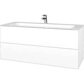 Koupelnový nábytek Dřevojas Koupelnová skříňka VARIANTE SZZ2 120 (pro umyvadlo Finion)