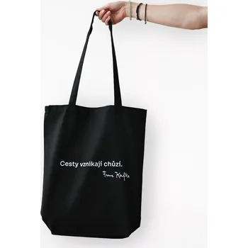 Nákupní taška CityZen - KAFKA Bavlněná taška černá
