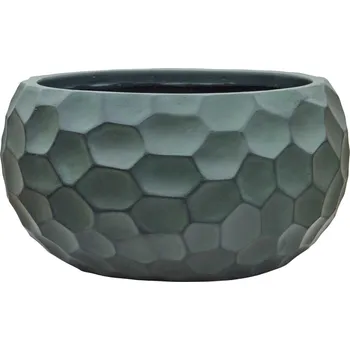 Květináč Baq Tortuga Globe Forest Green Ø 54 cm / V 27 cm