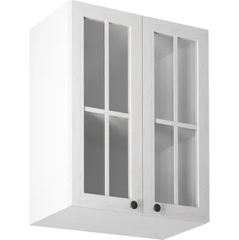 Kuchyňská skříňka Kuchyňská horní skřínka PROWANSJA G60S, Bílá/Borovice Andersen