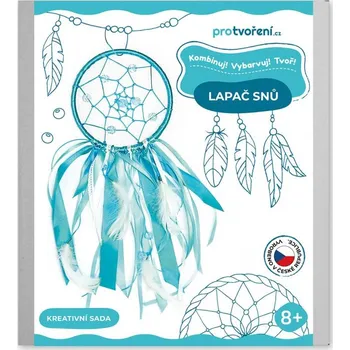 Lapač snů Kreativní sada - Lapač snů tyrkysový