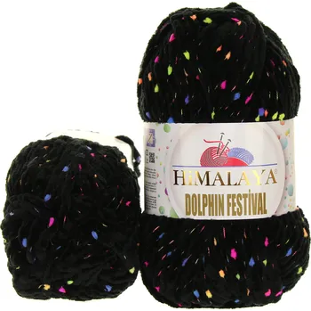 Příze Himalaya Dolphin Festival 81111 černá