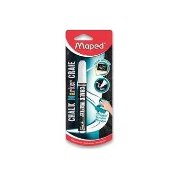 Křídový vícepovrchový popisovač Maped bílý,rychlé dodání