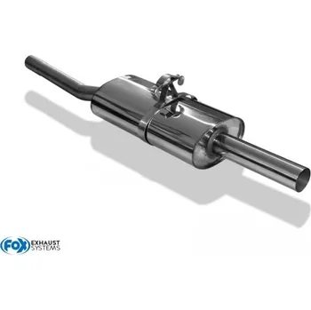 Tlumič výfuku Fox Sportauspuff koncový tlumič výfuku pro Volkswagen Polo 86C G40 s motorem 1.3 SLEVA 2%