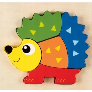 Hračka Playtive Dřevěné puzzle 2D Ježek