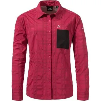 Dámská košile Dámská cyklokošile SCHÖFFEL BLOUSE STYLE JALPUH WMS Merlot 50-13684-3750 velikost 40