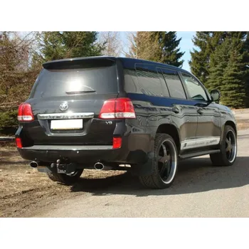 Tlumič výfuku Fox Sportauspuff koncový tlumič výfuku s koncovkou 140x90 Typ 44 na obou stranách pro Toyota Land Cruiser J20 s motorem 4.5 D SLEVA 2%