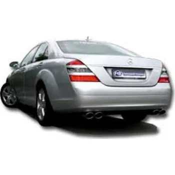 Tlumič výfuku Fox Sportauspuff koncový tlumič výfuku s koncovkou 2x115x85 Typ 32 na obou stranách pro Mercedes třída S 221 s motorem 3.0 CDI, 4.0 CDI SLEVA 2%