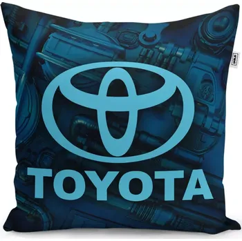 Polštář Dekorační polštář Logo Toyota Motor - Sablio - 50x50 cm