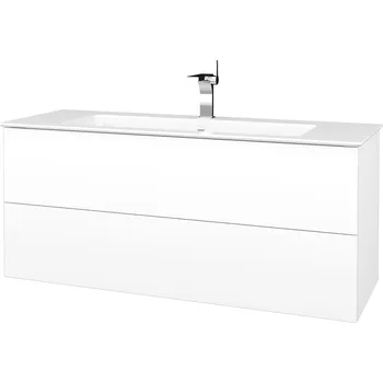 Koupelnový nábytek Dřevojas Koupelnová skříňka s umyvadlem VARIANTE SZZ2 120 (umyvadlo Pura)