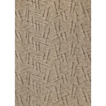 Koberec Breno Metrážový koberec NICOSIA 44 (Ecoluxe), šíře 400 cm, Béžová/Hnědá