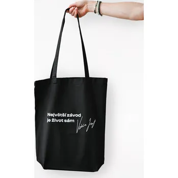 Nákupní taška CityZen - VÁŇA Bavlněná taška černá