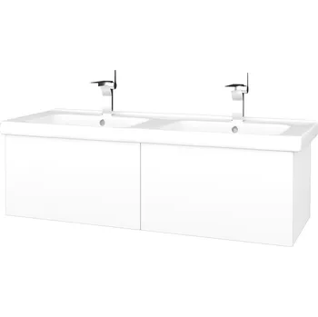 Koupelnový nábytek Dřevojas Koupelnová skříňka s umyvadlem VARIANTE SZZ2 125 (umyvadlo Harmonia)