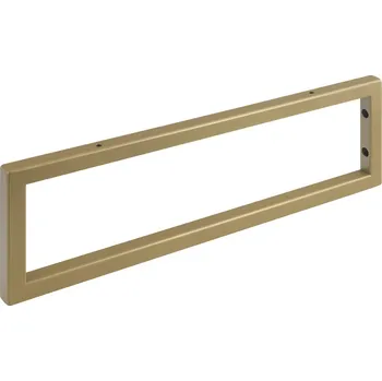 Koupelnový nábytek Sapho Podpěrná konzole 490x150x20mm, lakovaná ocel, zlato mat, 1 ks 30367