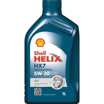 Provozní kapalina Shell Motorový olej 5W-30 Helix Diesel HX7 AV - 1 litr