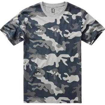 Oblečení a móda BRANDIT Tričko Oeko-Tex® krátký rukáv maskované GREY CAMO 6XL GREY CAMO