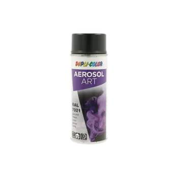 Barva ve spreji DUPLI-COLOR AEROSOL ART RAL 7021 černošedá lesk 400 ml