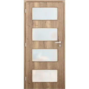 Interiérové dveře SOLODOOR Dveře Novus 17 dub halifax solo struktur, 80P
