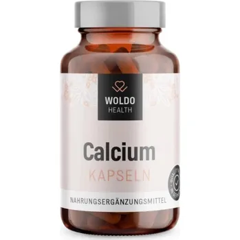 Vápník z červených řas 120 kapslí, WoldoHealth