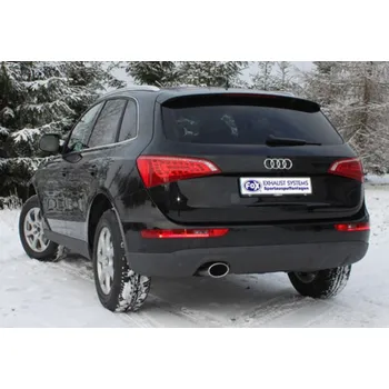 Tlumič výfuku Fox Sportauspuff koncový tlumič výfuku s koncovkou 140x90 Typ 32 pro Audi Q5 2008- s motorem 2.0 TDI SLEVA 2%