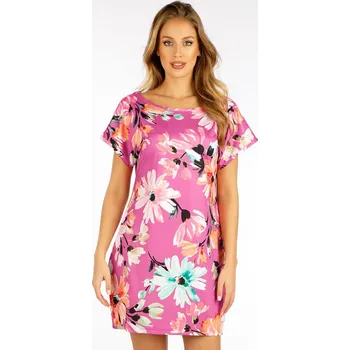 Dámské šaty Dámská tunika LITEX s krátkým rukávem růžová Velikost: L