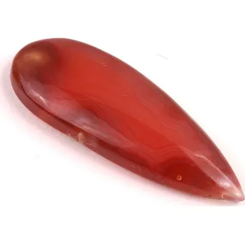 Přírodní kámen Kabošon Achát Botswana č.4336 (48x17x7mm)