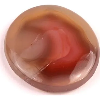 Přírodní kámen Kabošon Achát Botswana č.4334 (27x25x5mm)