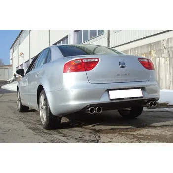 Tlumič výfuku Fox Sportauspuff koncový tlumič výfuku s koncovkou 2x76 Typ 16 na obou stranách pro Seat Exeo 2,0l TFSI s motorem 2.0 SLEVA 2%