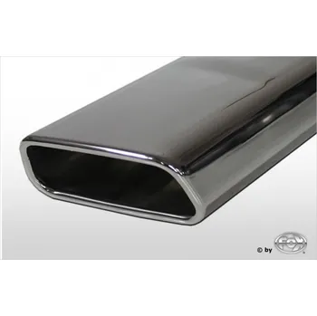 Tlumič výfuku Fox Sportauspuff koncový tlumič výfuku s koncovkou 145x65 Typ 59 na obou stranách pro Mercedes třída E W212 2009- s motorem 1.8, 2.0, 2.2 CDI SLEVA 2%