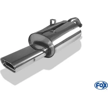 Tlumič výfuku Fox Sportauspuff koncový tlumič výfuku s koncovkou 160x80 Typ 53 pro Toyota Paseo L5 s motorem 1.5 SLEVA 2%