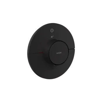 Vodovodní baterie Axor ShowerSelect ID - Termostatická baterie pod omítku pro 1 spotřebič, černá matná 36756670