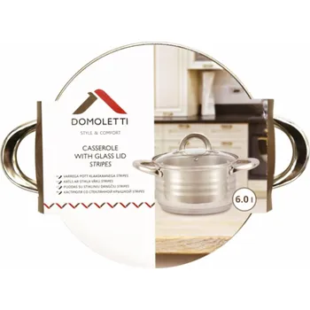 Hrnec Hrnec Domoletti Stripes 24x13,5 cm, 6 l