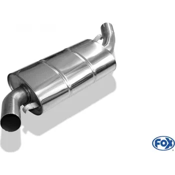 Tlumič výfuku Fox Sportauspuff středový tlumič výfuku pro Audi 90 81 s motorem 1.3, 1.6, 1.8, 1.9, 2.0, 2.1, 2.2 SLEVA 2%