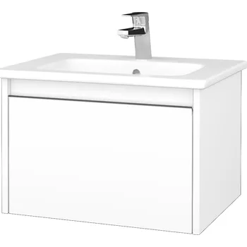 Koupelnový nábytek Dřevojas Koupelnová skříňka s umyvadlem BONO SZZ 60 (umyvadlo EUPHORIA)