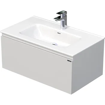 Koupelnový nábytek Intedoor Letty koupelnová skříňka s umyvadlem LE 80 1Z Barva: A0076 Antracit Lesk