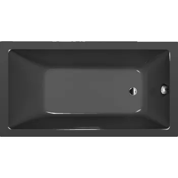 Vana Polysan NOEMI obdélníková vana 160x80x39cm, šedá 71722.30