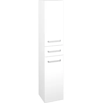 Koupelnový nábytek Dřevojas vysoká koupelnová skříňka s košem na prádlo - pravá - DOS SVD2ZK 35