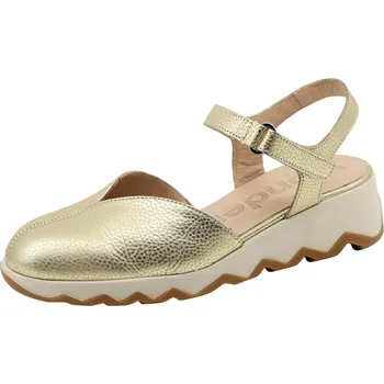 Dámské polobotky WONDERS Dámské letní celokožené střevíčky WONDERS, model C-7601 max platino Velikost: 38