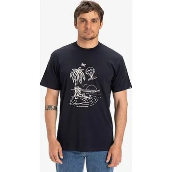 Pánské tílko triko QUIKSILVER Ev Tuned Out DARK NAVY velikost oblečení S