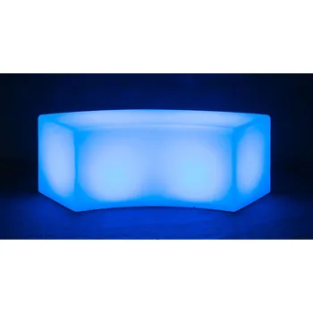 Zahrada B2B Partner LED svítící taburet, 42 x 120 x 44 cm