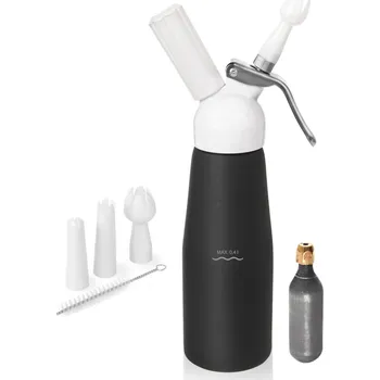 Šlehač mléka Šlehačková láhev 0,68 l DELA+bombičky