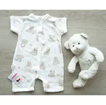 AMÁLKA Letní krátký overal, Méďa Velikost: 68