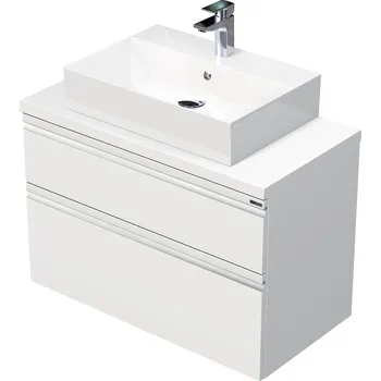 Koupelnový nábytek Intedoor Brave Desk skříňka s umyvadlem na desku BR DESK 90 2Z Barva: A0076 Antracit Lesk