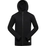 ALPINE PRO - LOKK PÁNSKÁ BAVLNĚNÁ MIKINA S KAPUCÍ MSWE434990XS