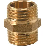 Ferro Mosazná vsuvka-dvojnipl topenářská FT205 Varianta: Mosazná vsuvka topenářská 1/2"