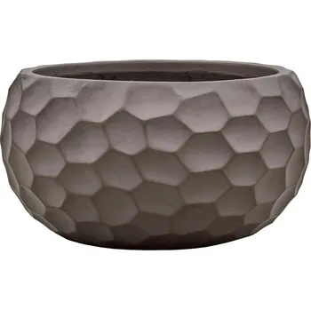 Květináč Baq Tortuga Globe Chocolate Brown Ø 42 cm / V 22 cm