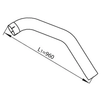 Výfuková trubka Výfuková trubka DINEX 49237