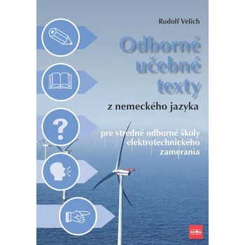 Kniha Odborné učebné texty z nemeckého jazyka pre SOŠ elektrotechnického zamerania - Rudolf Velich (E-Kniha)